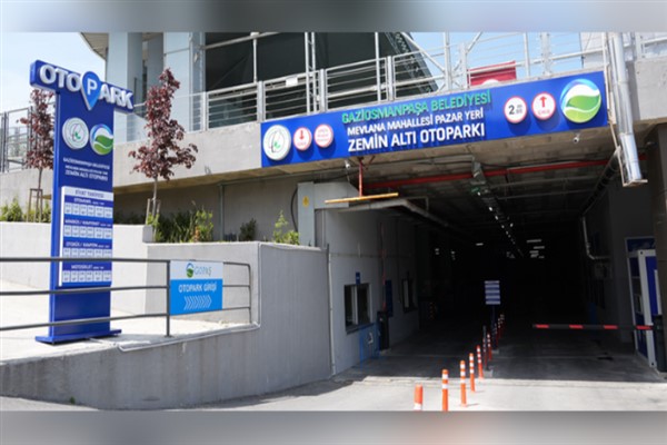 Gaziosmanpaşa’da 800 araçlık otopark hizmete açıldı