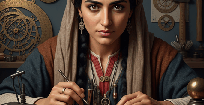 Göklerin Mimarı: Meryem el-İcliyye’nin Usturlaplarla Dokuduğu Yıldızların Hikayesi