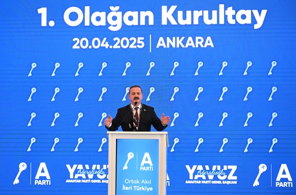 Anahtar Parti 1. Olağan Kurultayını yaptı: “Anahtar Parti iktidarın rahatını bozacak