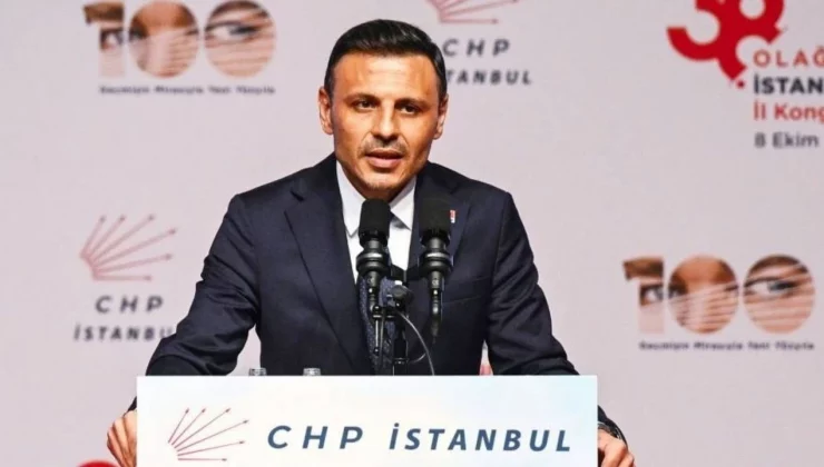 CHP İstanbul İl Başkanı Özgür Çelik’e 15 yıla kadar hapis istemi