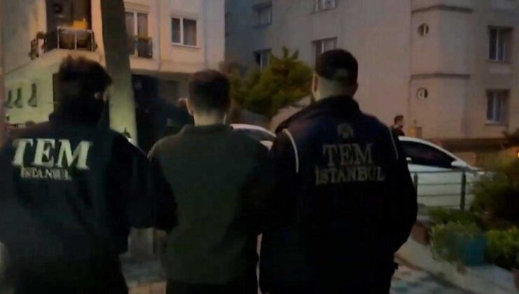 İstanbul’da terör örgütlerine operasyon yapıldı, 5 kişi tutuklandı