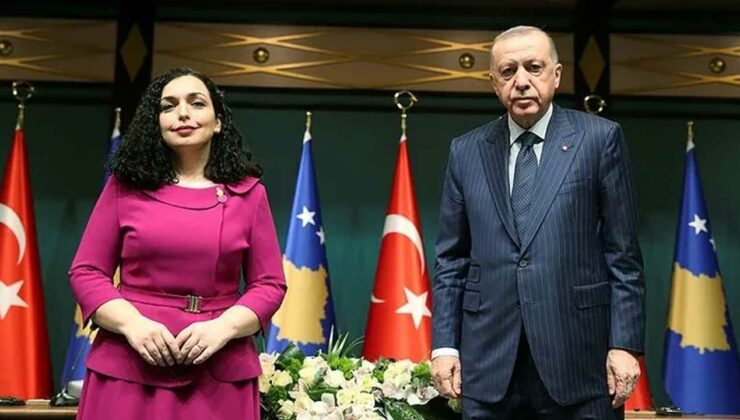 Kosova Cumhurbaşkanı Osmani’den Erdoğan’a teşekkür: “Kosova’nın sadık dostu”