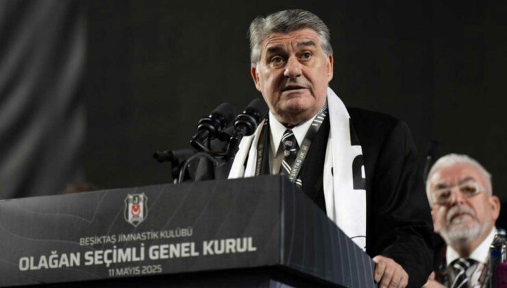 Serdal Adalı, Beşiktaş’ta yeniden başkan seçildi