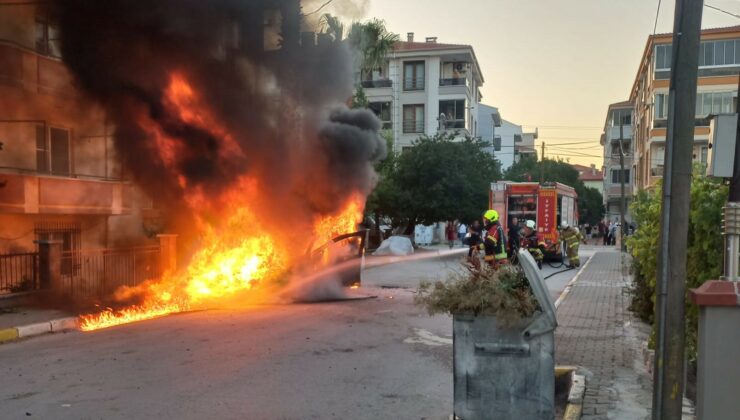 Balıkesir Büyükşehir Belediyesi İtfaiyesi’nden 730 yangına anında müdahale