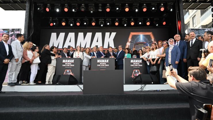 Mamak Metrosu’nun temeli atıldı