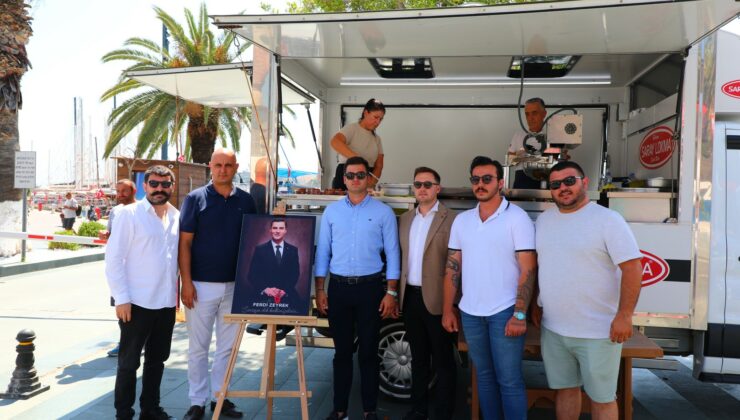 Bodrum’da Ferdi Zeyrek için lokma hayrı yapıldı