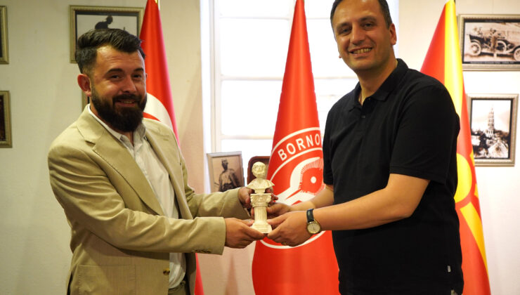 Bornova Belediyesi Makedon heyeti ağırladı