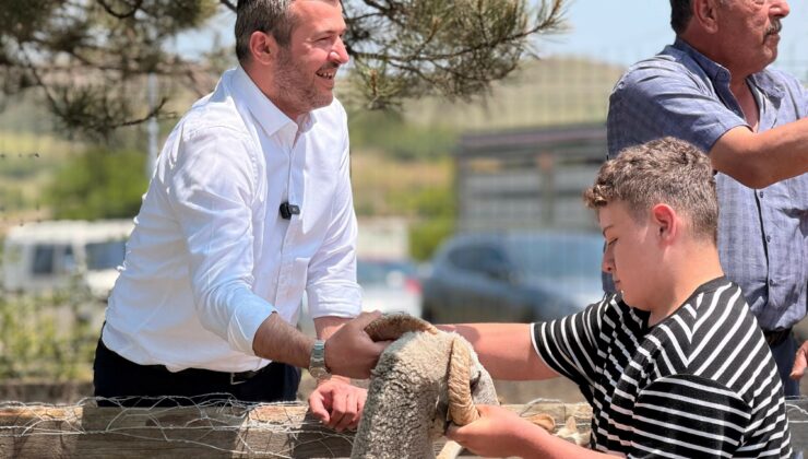 Başkan Çetinkaya, Kurban Bayramı öncesi saha ziyaretlerini sürdürüyor