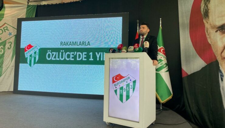 Bursaspor Başkanı Enes Çelik: Hedefimiz 70 bin forma satmak