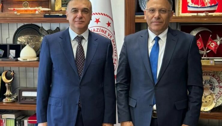 Rektör Gürel’den Hazine ve Maliye Bakan Yardımcısı Hatipoğlu’na ziyaret