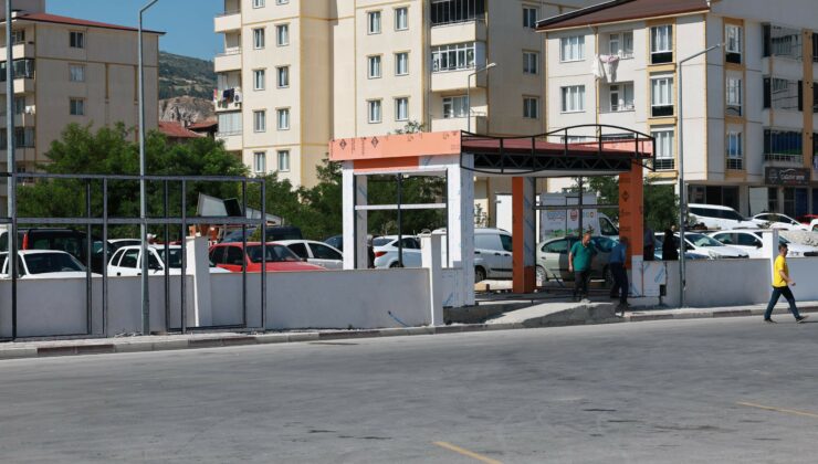 Tokat Otobüs Terminali’nde yenileme çalışması sürüyor