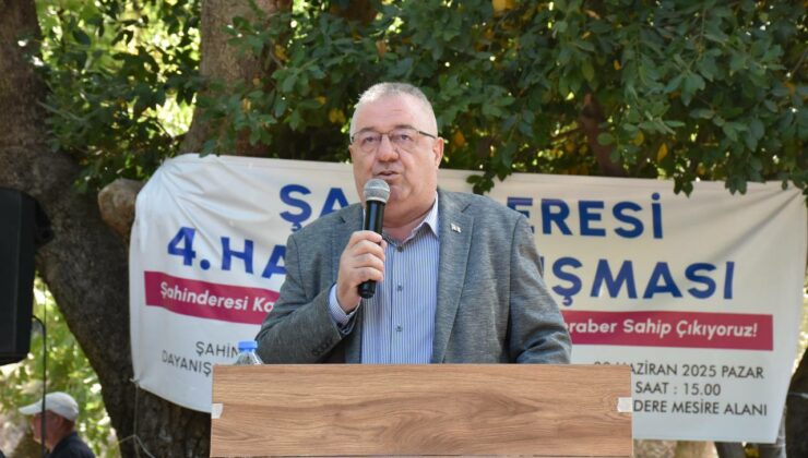 Şahindere Mesire Alanı yeniden hizmete açıldı