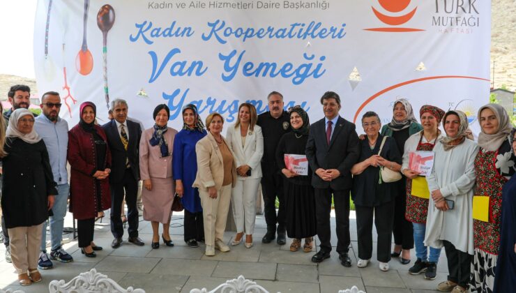 Van’da kadın kooperatifleri arasında yemek yarışması düzenlendi