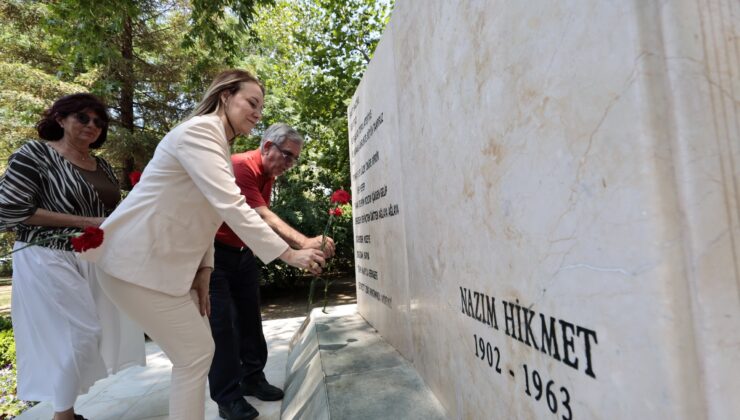 Nazım Hikmet Konak’ta anıldı