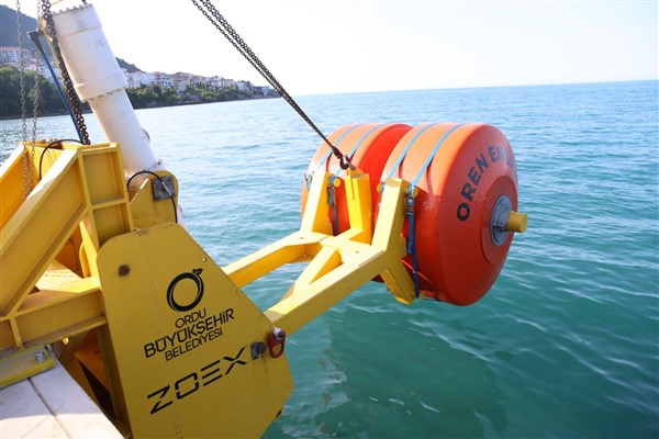 Ordu’da ilk defa dalgadan elektrik üretimi gerçekleştirildi