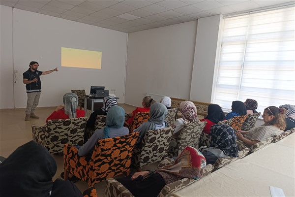 Malatya’da kadınlara madde bağımlılığıyla mücadele eğitimi