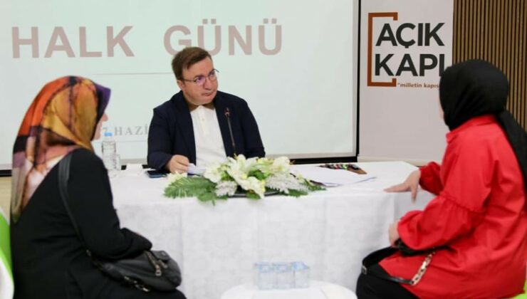 Vali Aydoğdu, Halk Günü buluşmalarında vatandaşları dinledi