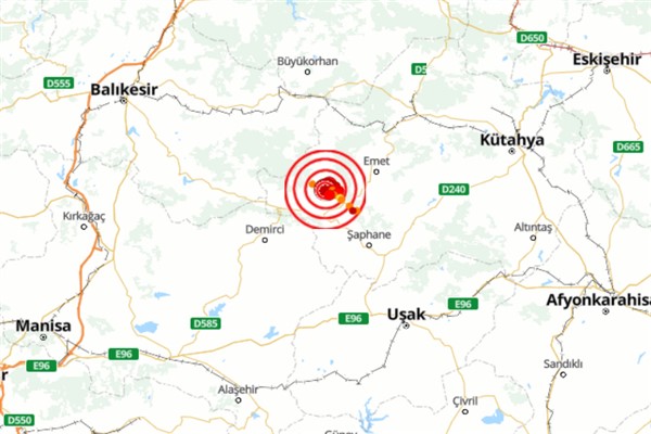 Kütahya’da deprem