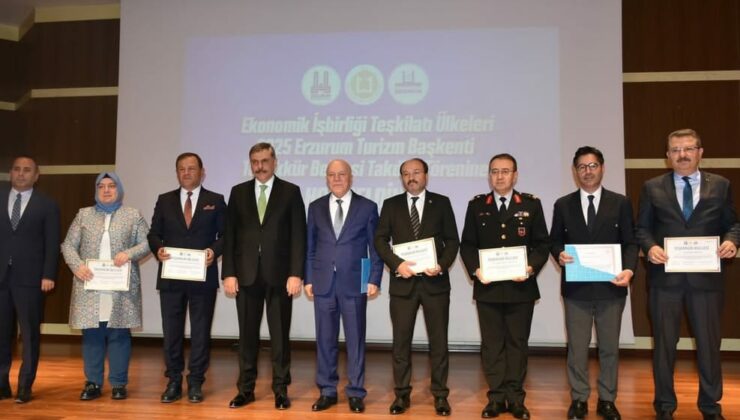 EİT 2025 Teşekkür Belgesi Takdim Töreni gerçekleştirildi