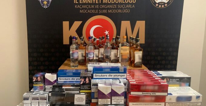 Rize’de kaçakçılık operasyonu