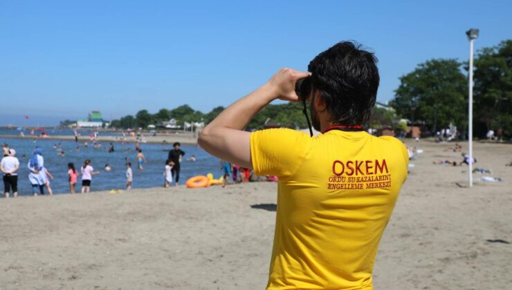 Ordu’da 23 plajda 100 personel hizmet verecek