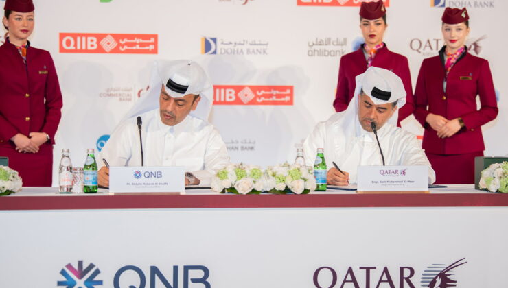 Qatar Airways, QNB Group ve önde gelen Katar bankaları ile önemli bir anlaşma imzaladı