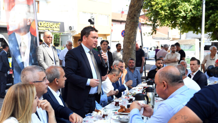 Başkan Aydın, vatandaşlarla buluştu
