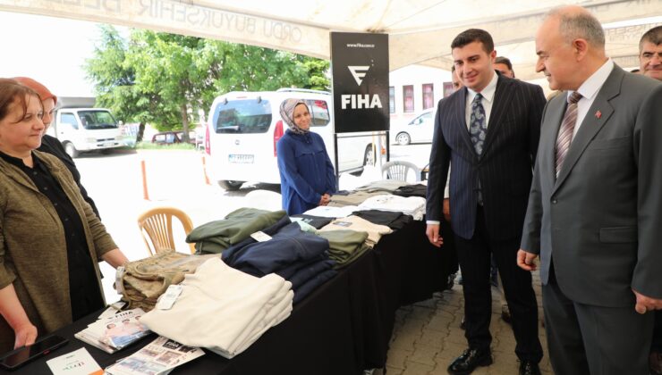 Vali Erol, TSK Güçlendirme Vakfı yararına düzenlenen kermeslere katıldı
