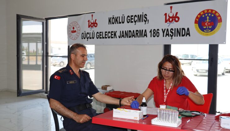 Karaman İl Jandarma Komutanlığından kan bağışı kampanyası