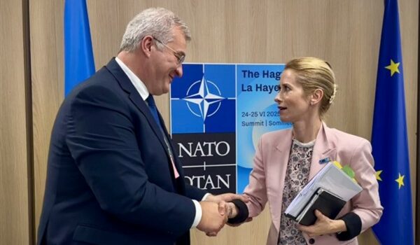 Ukrayna Dışişleri Bakanı Sybiha, Kallas ile toplantı yaptı