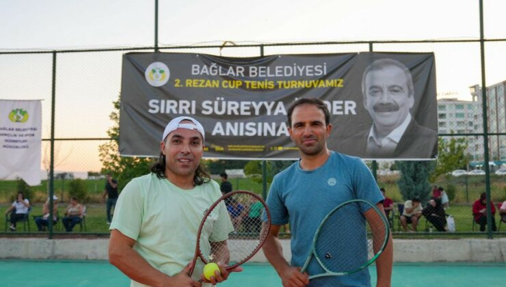 2. Rezan Cup Tenis Turnuvası, Sırrı Süreyya Önder’e adandı