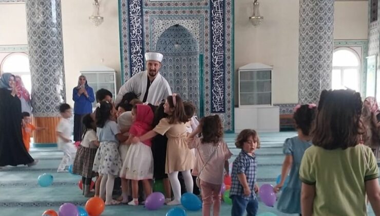 Bodrum’da ‘Cami–Çocuk Buluşması’ gönüllere dokundu