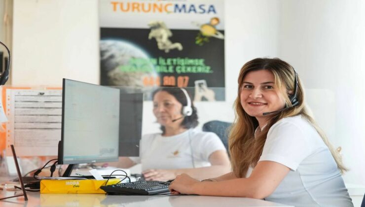 Antalya Muratpaşa’da Turunç Masa 21 bin 478 çağrı yanıtladı