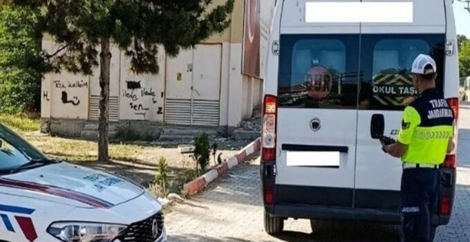 Burdur’da trafik denetiminde 388 sürücüye ceza!