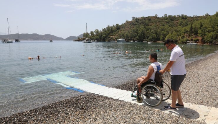 Muğla Büyükşehir Belediyesi’nden Engelsiz Plajlar projesi