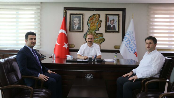 Vali Canalp, Tapu ve Kadastro Diyarbakır Müdürü Taner’i kabul etti