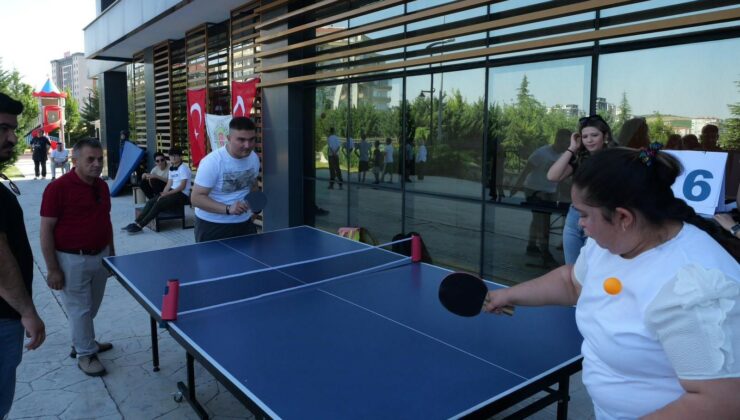 Engelsiz Yaşam Merkezi’nde spor günü
