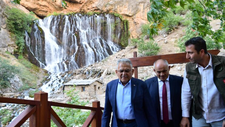 Başkan Büyükkılıç: Kapuzbaşı ve Derebağ şelaleleri sizi bekliyor