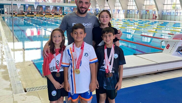 Sapanca Belediyesi Spor Kulübünden yüzme dalında başarı