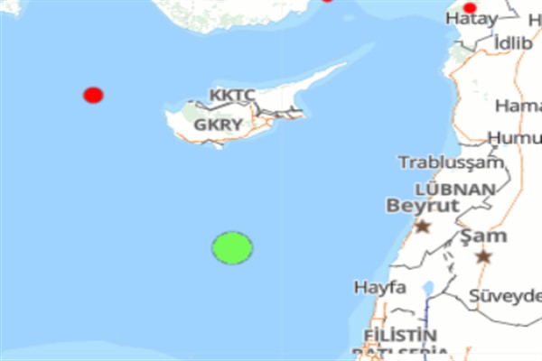 Akdeniz’de deprem