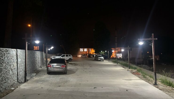 Ordu’da aydınlatma çalışmaları sürüyor