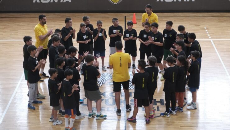 Konya Büyükşehir Belediyespor’un, basketbol altyapı seçmeleri tamamlandı
