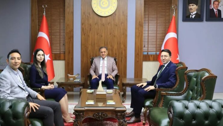 HSK kararnamesiyle atanan savcılardan Bingöl Valiliğine veda ziyareti
