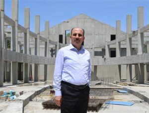 Başkan Altay: Türkiye’nin en güzel kütüphanelerinden birisini inşa ediyoruz