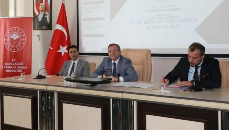 Kars’ta İl Su Kurulu Toplantısı gerçekleştirildi