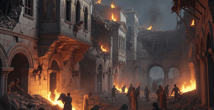 Altın Şehrin Çöküşü: M.S. 526 Hatay (Antakya) Depreminin Bizans İmparatorluğu Üzerindeki Yıkıcı Etkisi ve Bir Kentin Yeniden Doğuş Mücadelesi