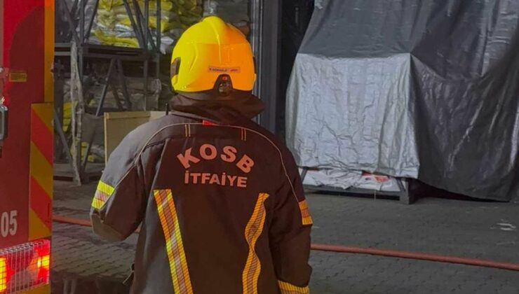 Kayseri OSB’de silo yangını korkuttu: Alevler 1,5 saatte kontrol altına alındı