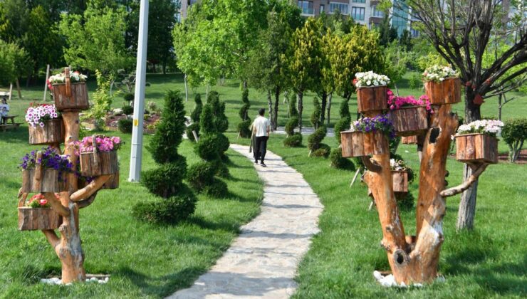Başkentlilerden Kurban Bayramı tatilinde ABB’nin yeşil alanlarına yoğun ilgi