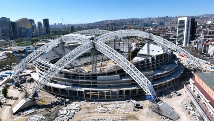 Başkentin Yeni Stadyumu Hızla Yükseliyor