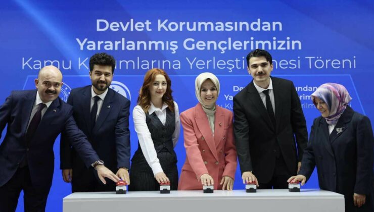 Devletin şefkatiyle büyüyen gençler kamuda göreve başlıyor